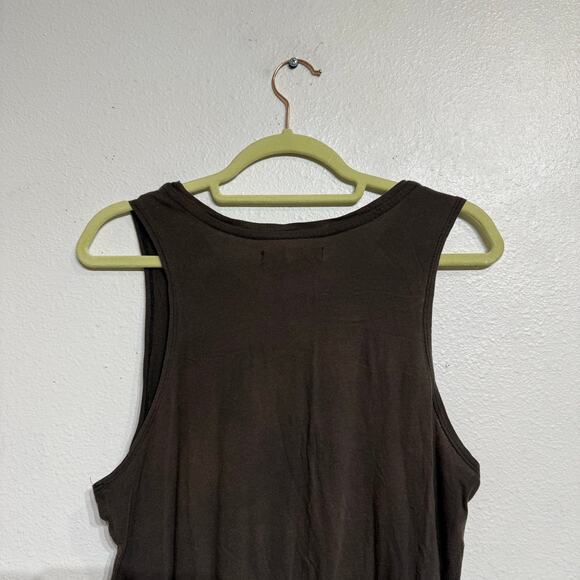 Spiritual Gangster Black Floral Logo Tank Muscle Tee Sz M - Picture 9 of 13